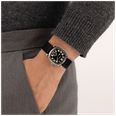 Hamilton American Classic Cushion Mechanical (34mm) Black Sunray Dial / Black Leather Strap Watch H36129730 - alternate view 7