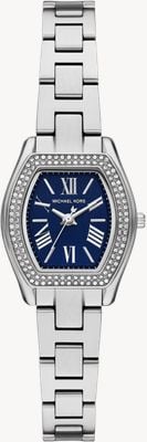 Michael Kors Petite Chelsea Pavé Quartz (25mm) Blue Dial / Stainless Steel Bracelet MK7621