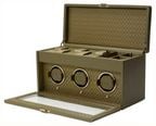 WOLF Earth Triple Watch Winder In Olive 190541 - alternate view 3