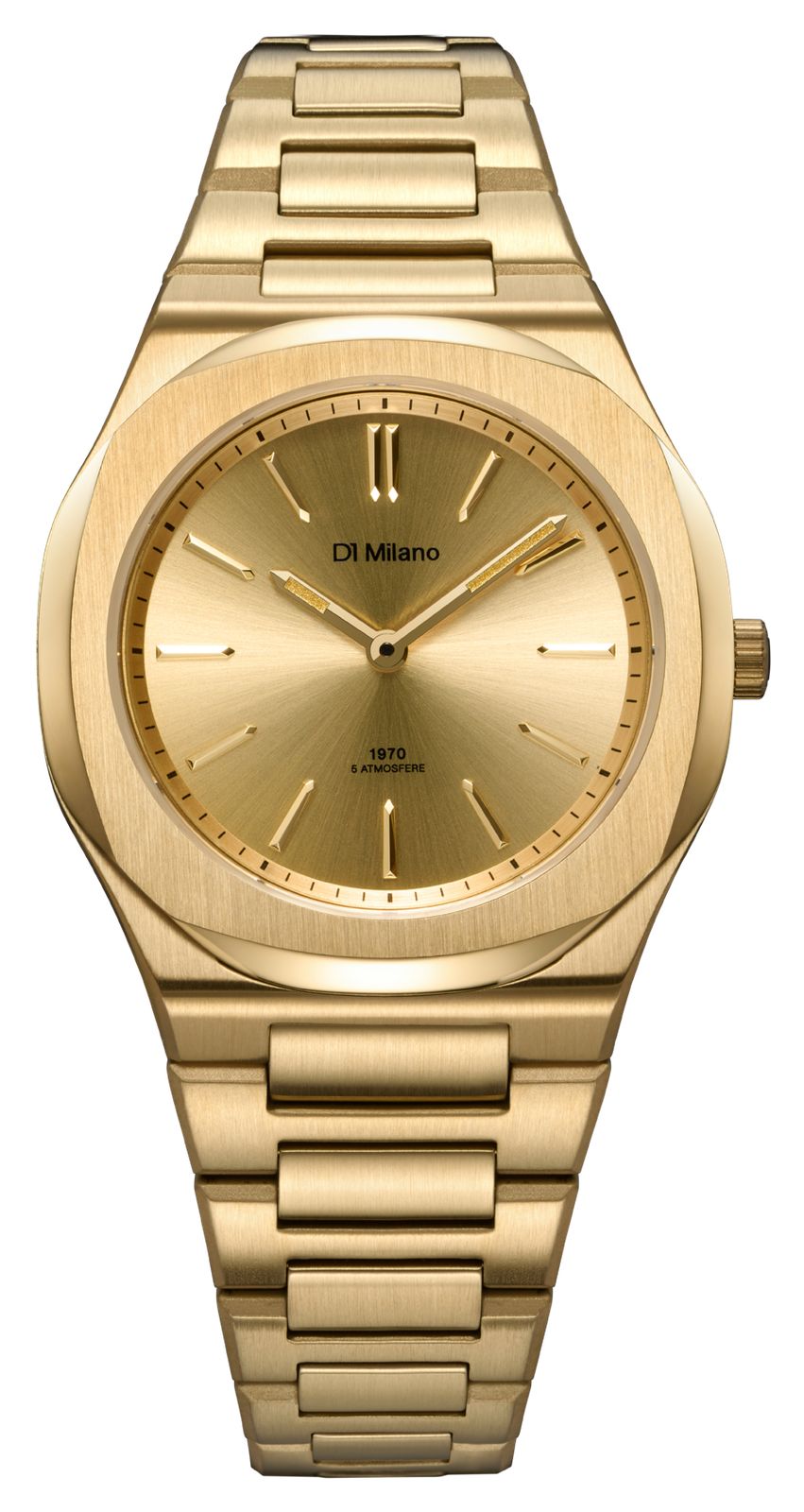 D1 Milano UHBL02 Ultra Thin Gold Mellow (34mm) Gold Sunray Watch