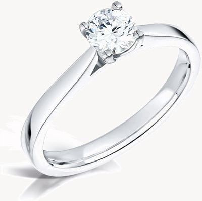 James Moore & Co Certified Diamo 0.31ct H SI1 GIA Diamond Engagement Ring FCD28380