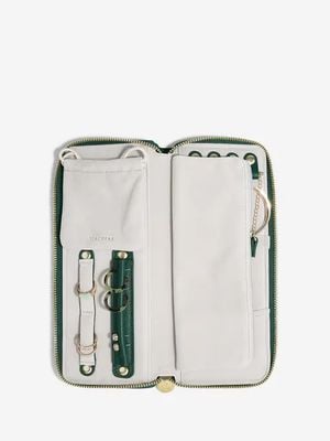 Stackers Jewellery Roll in Forest Green 76417