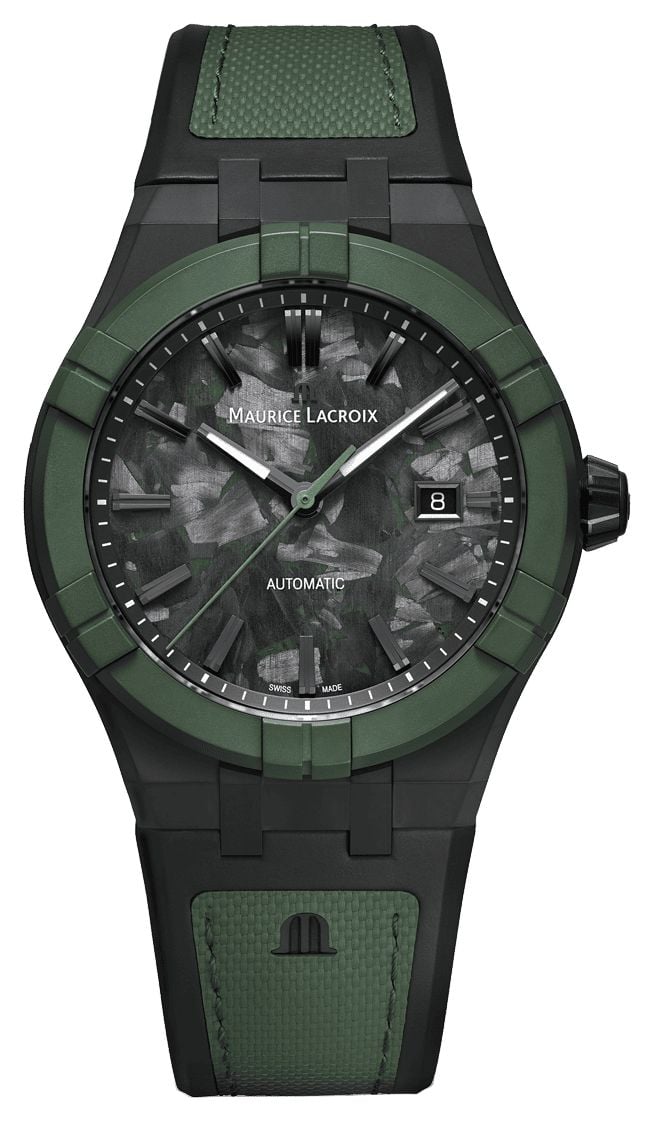 Maurice Lacroix AC6008-TTL50-630-2 AIKON-IC FROZEN CARBON Watch
