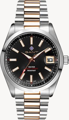 GANT EASTHAM 100M (42mm) Black Dial / Two-Tone PVD Stainless Steel G161013