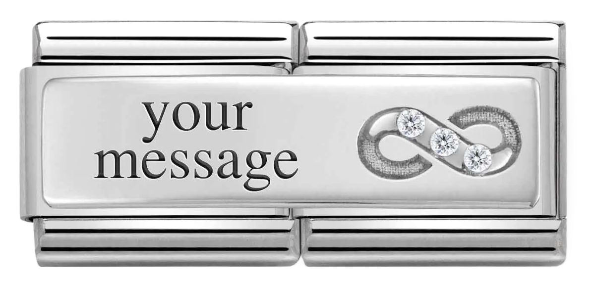 Nomination 330731/14 Classic Infinity Sterling Silver & Jewellery