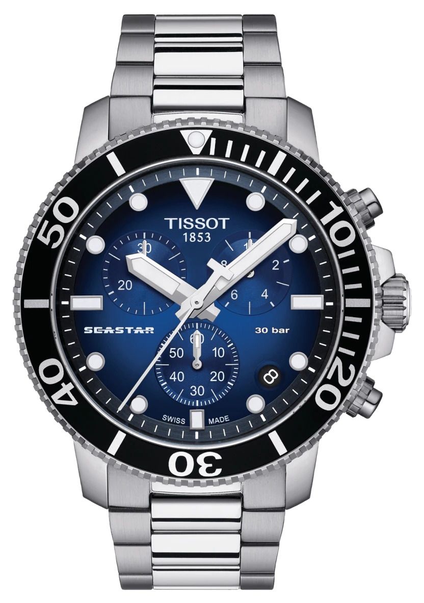 Tissot T1204171104101 Men's Seastar 30 bar 1000 Chrongraph Watch
