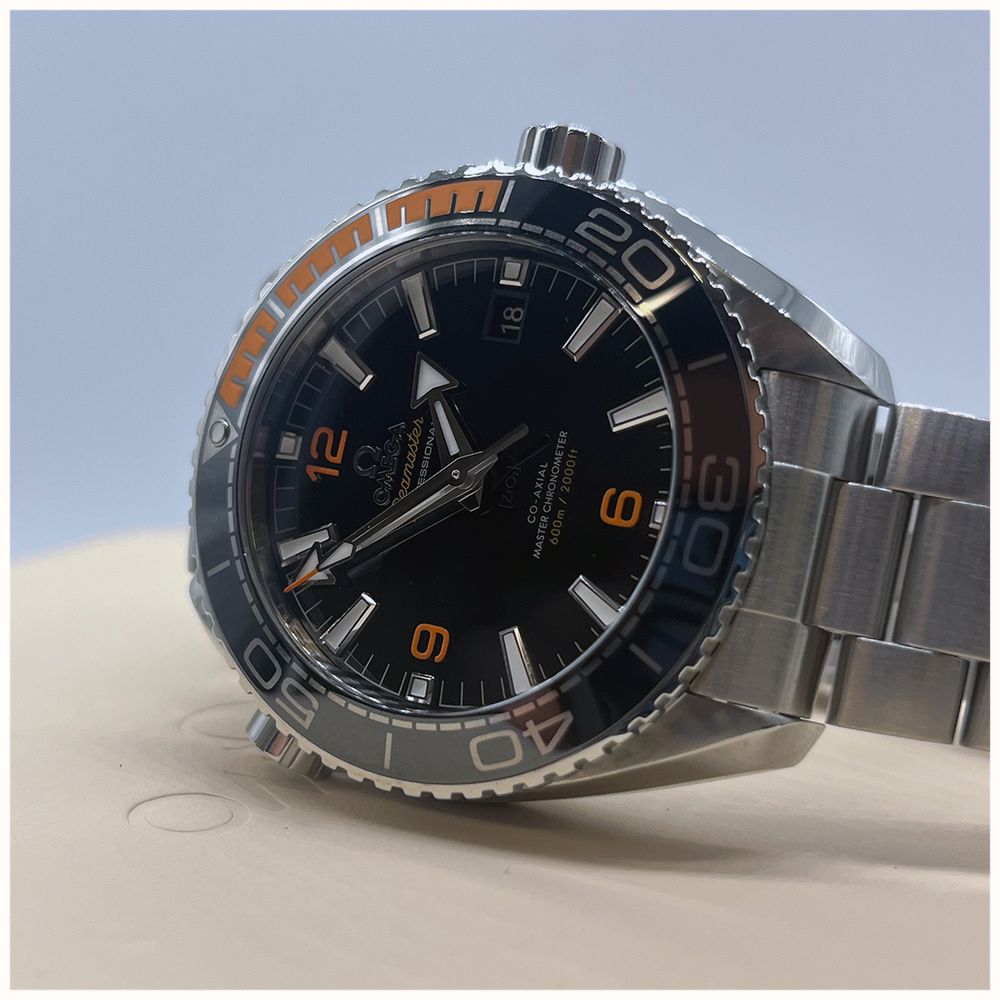 Pre-owned Omega Seamaster Planet Ocean Co-Axial Chronometer (42mm) Black Dial / Stainless Steel Bracelet Watch JMP-643445 - alternate view 8