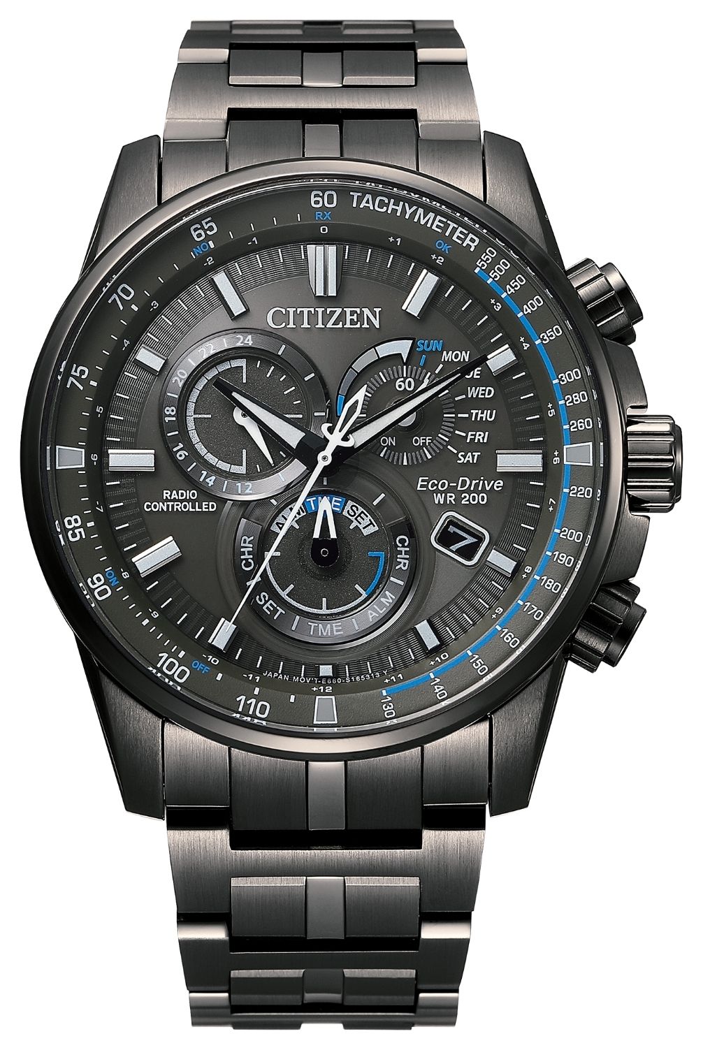 Citizen CB5887-55H Men’s Radio Controlled Perpetual Calendar Watch
