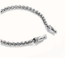 Thomas Sabo Thomas Sabo Rebel at Heart Men's Stainless Steel Twisted Rope Bracelet A2258-S01-53-L18V - alternate view 2