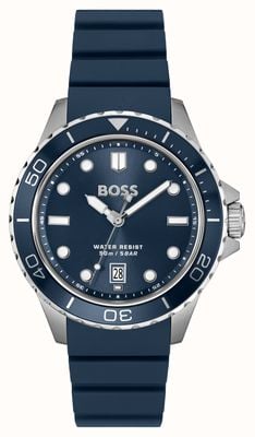 BOSS Chronograph Quartz horloge voor heren met goudkleurige roestvrijstalen armband - 1514051