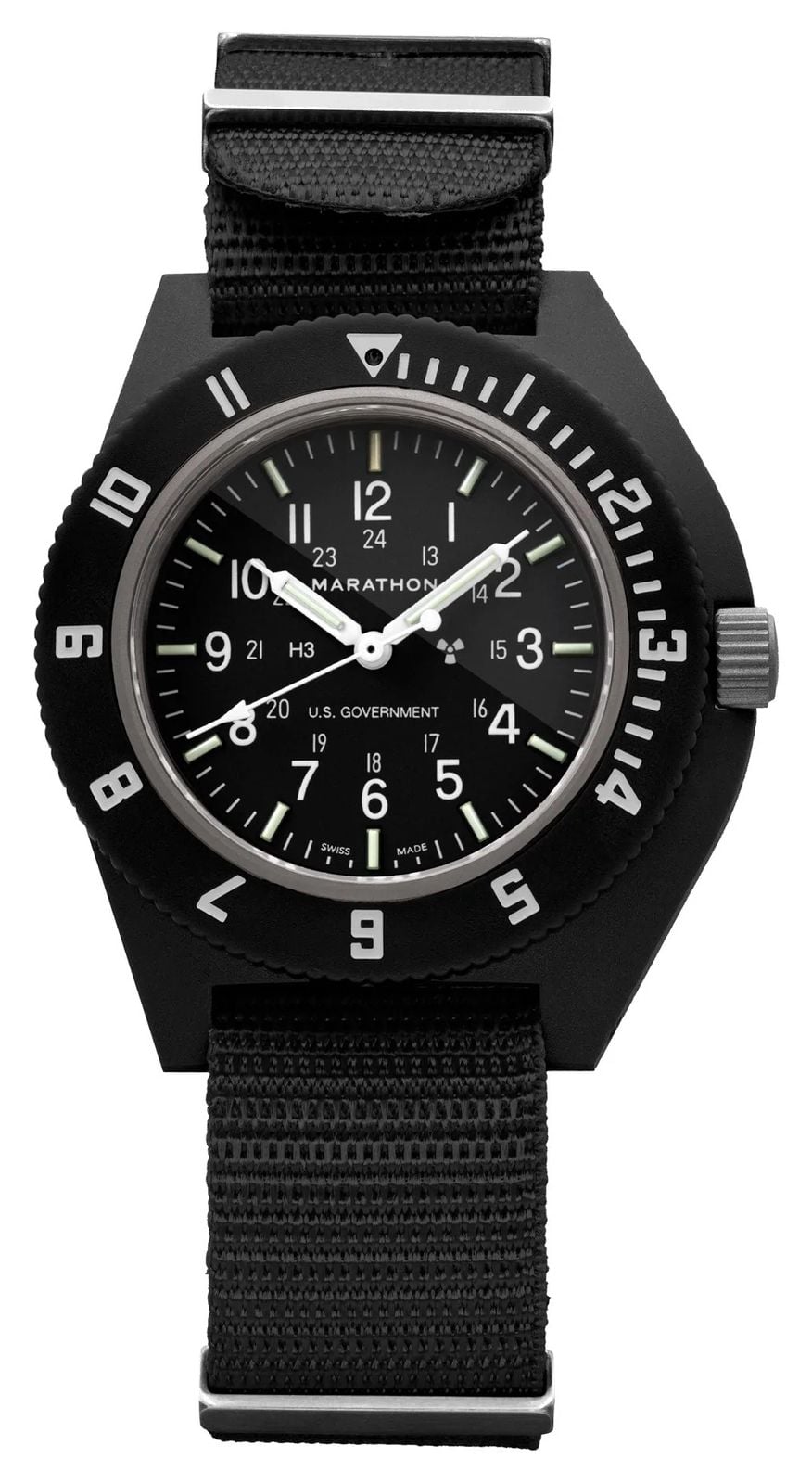 Marathon WW194001BK-0001 NAV Black Navigator Quartz US Watch