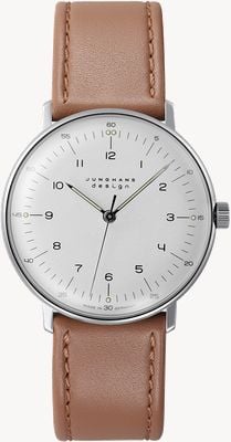 Junghans Max Bill Hand-winding White Dial Sapphire Crystal Watch 27/3701.02