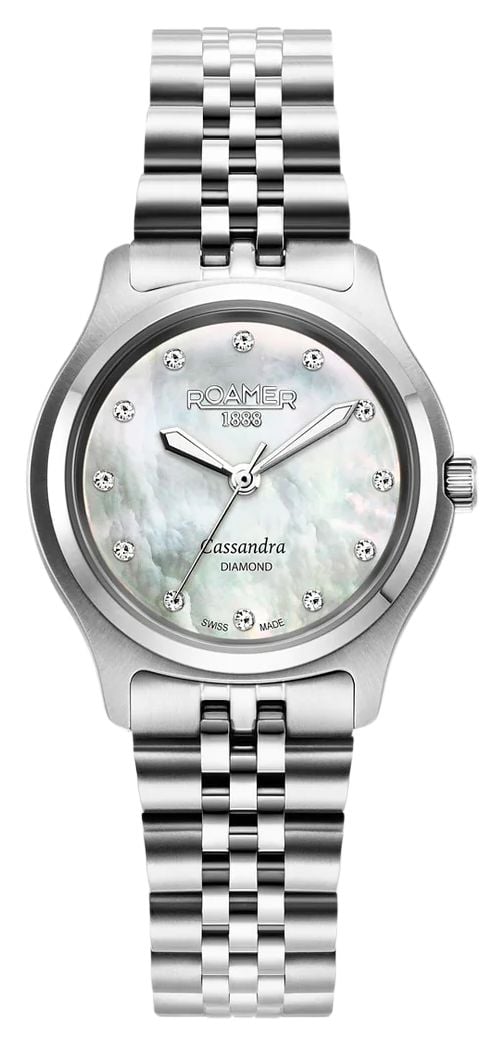 Roamer 626847 41 89 20 Cassandra Diamond (31mm) White Mother Watch