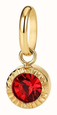 D.LOUISE Mini Bezel Birthstone July/Ruby CH-40-07