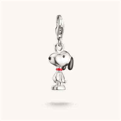 Thomas Sabo Silver Charm Pendant Snoopy PEANUTS Original 2225-664-11