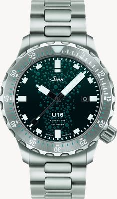 Sinn U16 Submarine Steel Limited Edition (44mm) Blue Dial / Stainless Steel H-Link Bracelet 1026.010