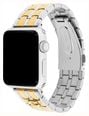 Coach Apple Watch Straps Two-Tone Stainless Steel Interchangeable Replacement Smart Watch Band 14700345 - alternate view 2