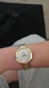 Customer picture of BOSS Women's Sena (34mm) White Dial / Two-Tone Stainless Steel Bracelet 1502761