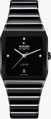 RADO Anatom Automatic Diamonds (32.5mm) Black Dial / Black High-Tech Ceramic & Stainless Steel Bracelet R10201712