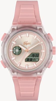 Lacoste LC33 Multi-function (40mm) Pink Dial / Pink Silicone Strap 2001494