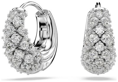 Swarovski Sublima Earrings, White, Rhodium Plated 5732282