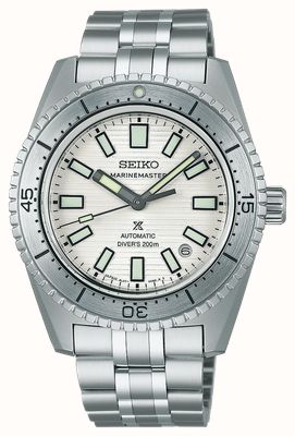 Seiko Prospex Marinemaster 1965 Heritage Diver’s Watch in Highwater White - Limited Edition 1 of 1,000 SJE097J1