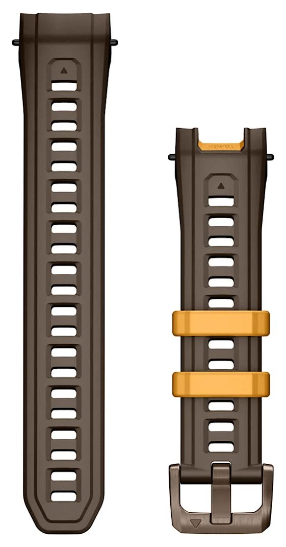 Garmin 010-13395-11 22mm Cocoa Silicone Watch Band (Instinct