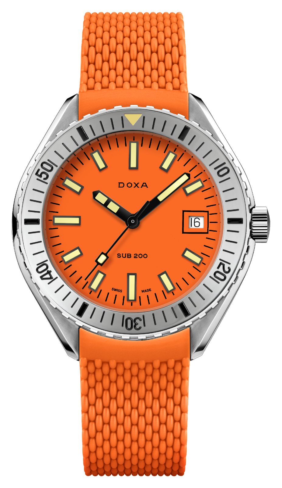 Doxa 796.10.351.21 Sub 200 Professional (42Mm) Orange Iconic Watch