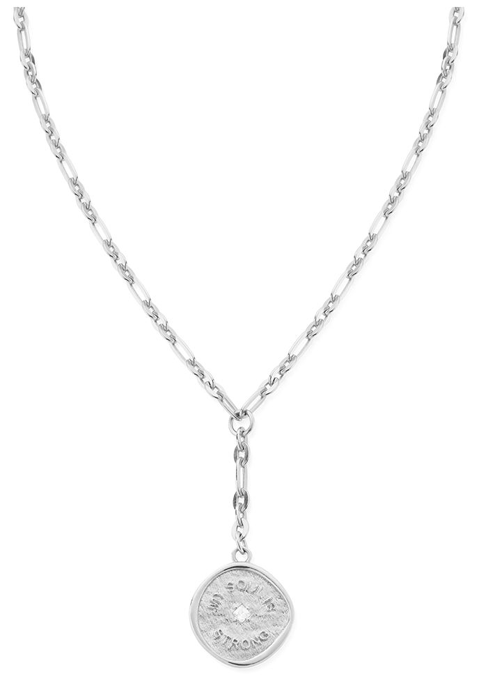 ChloBo SN3472 My Soul Is Strong Necklace Sterling Silver Jewellery