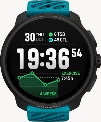 Suunto RACE 2 AMOLED Multisport Performance Watch (49mm) Wave Blue SS051242000