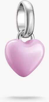 Thomas Sabo THOMAS SABO Pink Heart Charm – Connect CC13368-M02-9