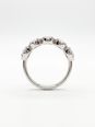1.55ct Round Brilliant Natural Diamond Platinum Halo Five Stone Ring E94044 - alternate view 3
