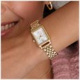 Olivia Burton Townhouse 21mm Rectangle White & Gold Bracelet 24000013 - alternate view 5
