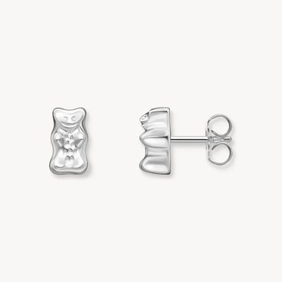Thomas Sabo Silver Ear Studs With Haribo Goldbear H2329-001-21