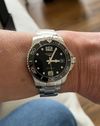 Customer picture of LONGINES HydroConquest Quartz (32mm) Black Dial / Stainless Steel Bracelet L33704566