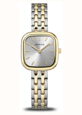 Bering Women's Classic (26mm) Silver Dial/ Two-Tone Stainless Steel Bracelet 17926-714