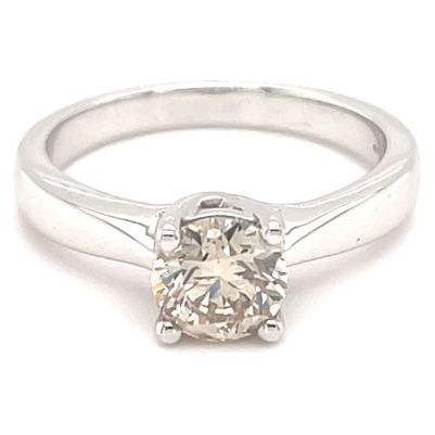 James Moore & Co JM2409 18k White Gold 1.02ct Solitaire Jewellery