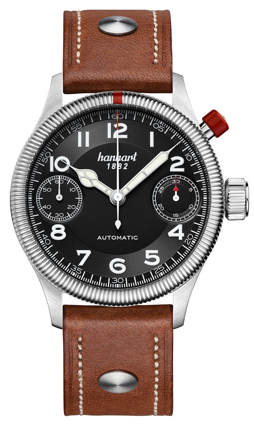 Hanhart 733.210-0210 PIONEER MonoScope Automatic Chronograph Watch