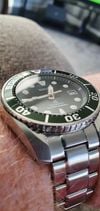 Customer picture of Seiko Prospex Diver Sumo Green Men's Stainless Steel SPB103J1