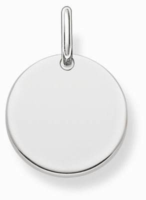 Thomas Sabo Small Disc Pendant Sterling Silver - Pendant Only LBPE0001-001-12
