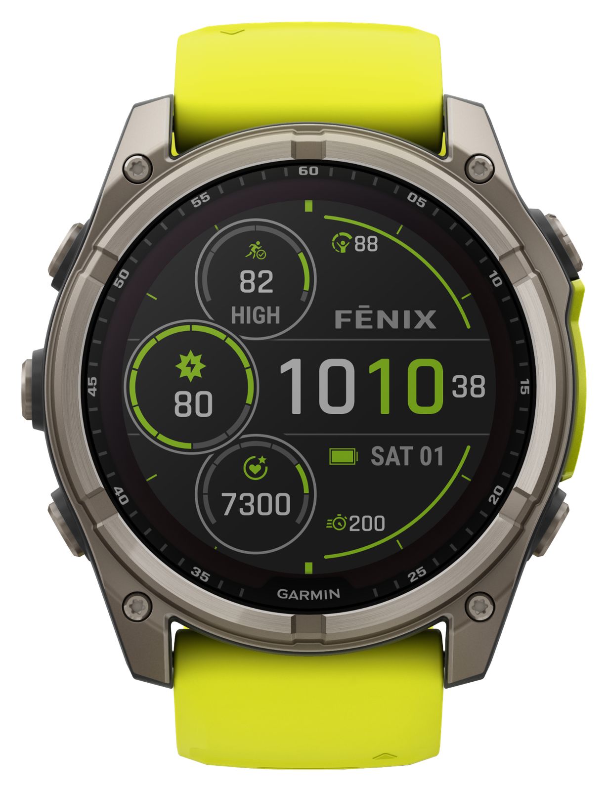 Garmin 010-02907-21 Fenix 8 51mm SOLAR Sapphire Premium Watch