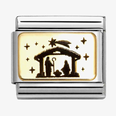 Nomination Nomination Classic Gold Nativity Charm 030166/34