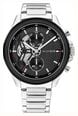 Tommy Hilfiger Clark Black Dial Stainless Steel Bracelet Watch 1792289