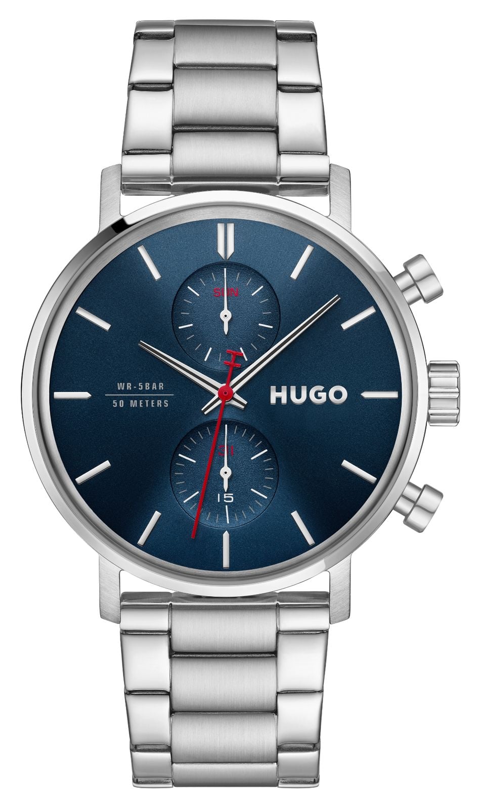 HUGO 1530467 Takeoff (43mm) Blue Dial / Stainless Steel Watch