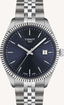 Tissot Men's Ballade (40mm) Blue Dial / Stainless Steel Bracelet T1564101104100