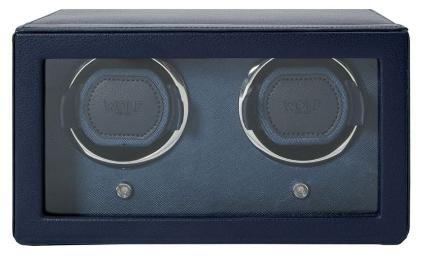 WOLF 461217 Cub Double Watch Winder With Cover Jewellery