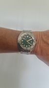Customer picture of DOXA SUB 300T Sea Emerald (42.5mm) Green Sunray Dial / Stainless Steel Rice-Grain Bracelet 840.10.131.10