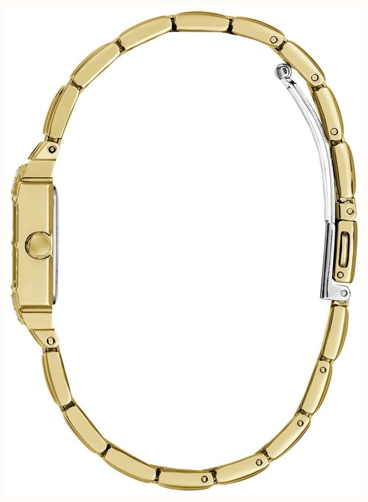 Guess Taylor White Sunray Dial Gold-Tone Stainless Steel Bracelet GW1157L2 - alternate view 2