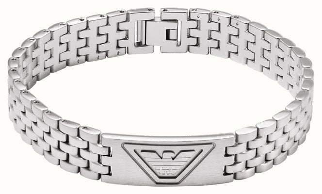 Emporio Armani Men's Stainless Steel Eagle Logo Bracelet EGS3126040