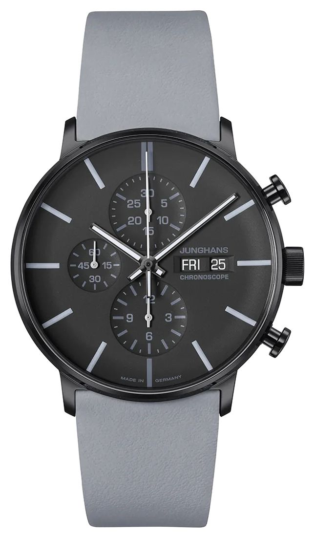 Junghans 27/4371.01 FORM A Chronoscope (42mm) Black & Grey Watch